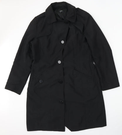 Marks & Spencer Womens Black   Jacket  Size 12  Button