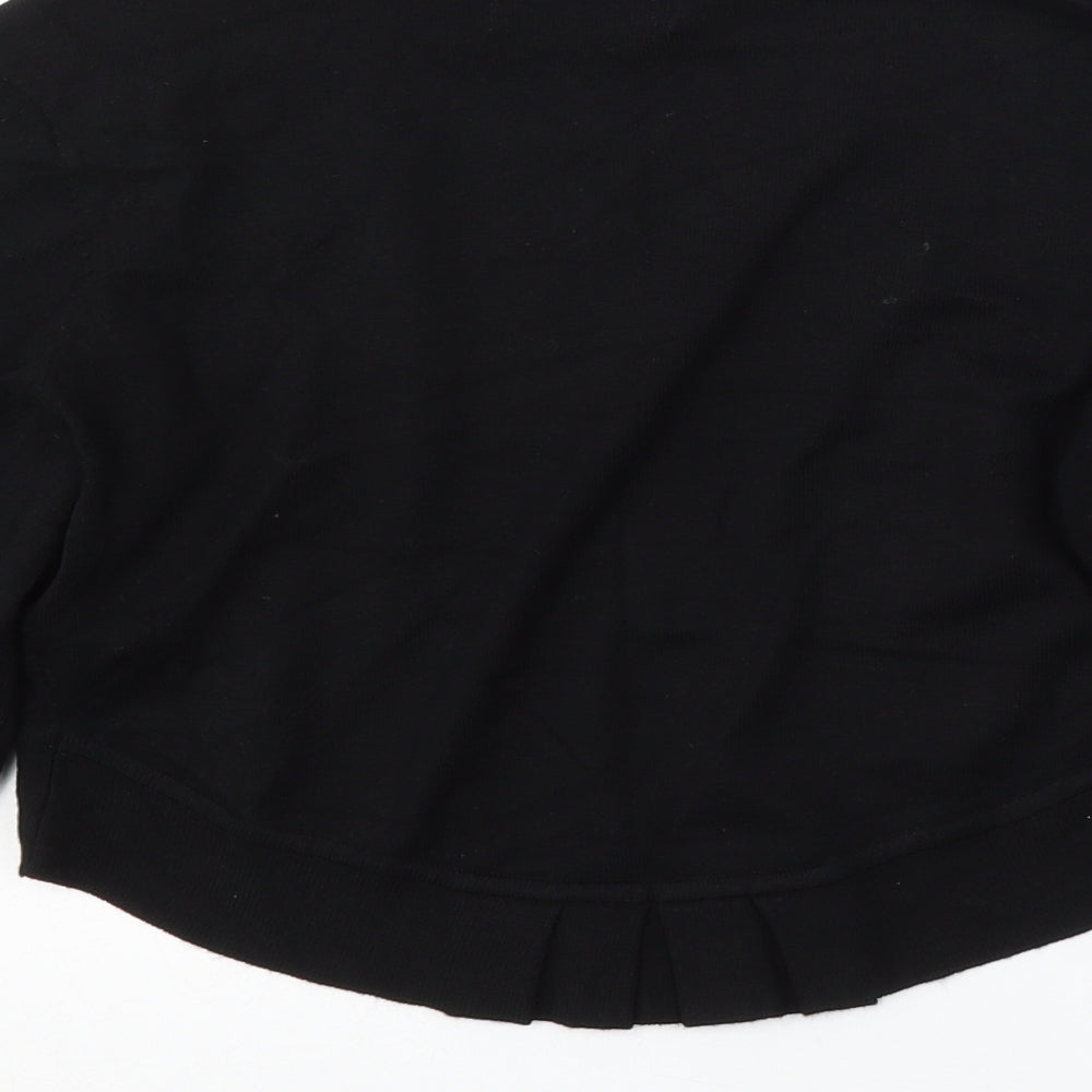 Atmosphere Studio Womens Black V-Neck  Viscose Cardigan Jumper Size S