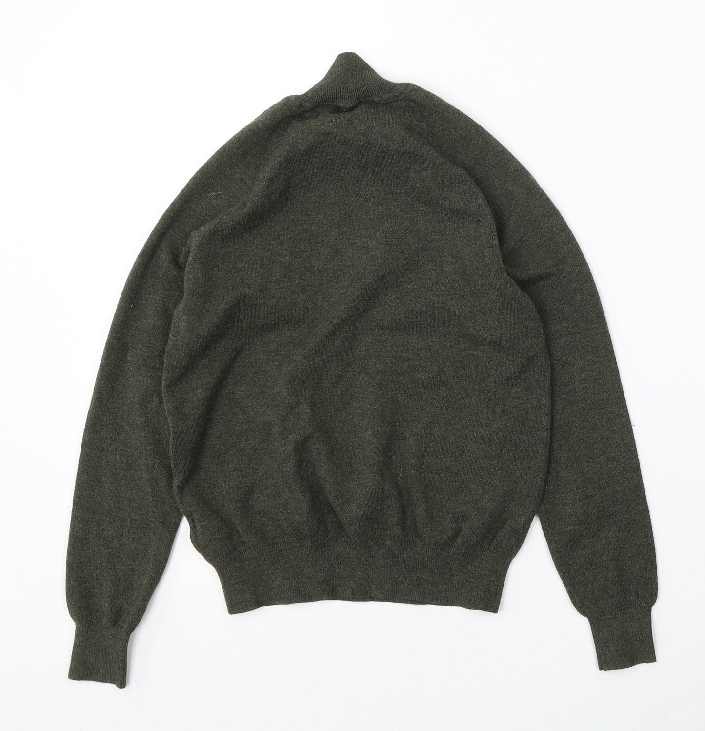 Primark Womens Green Mock Neck  Polyester Pullover Jumper Size 6