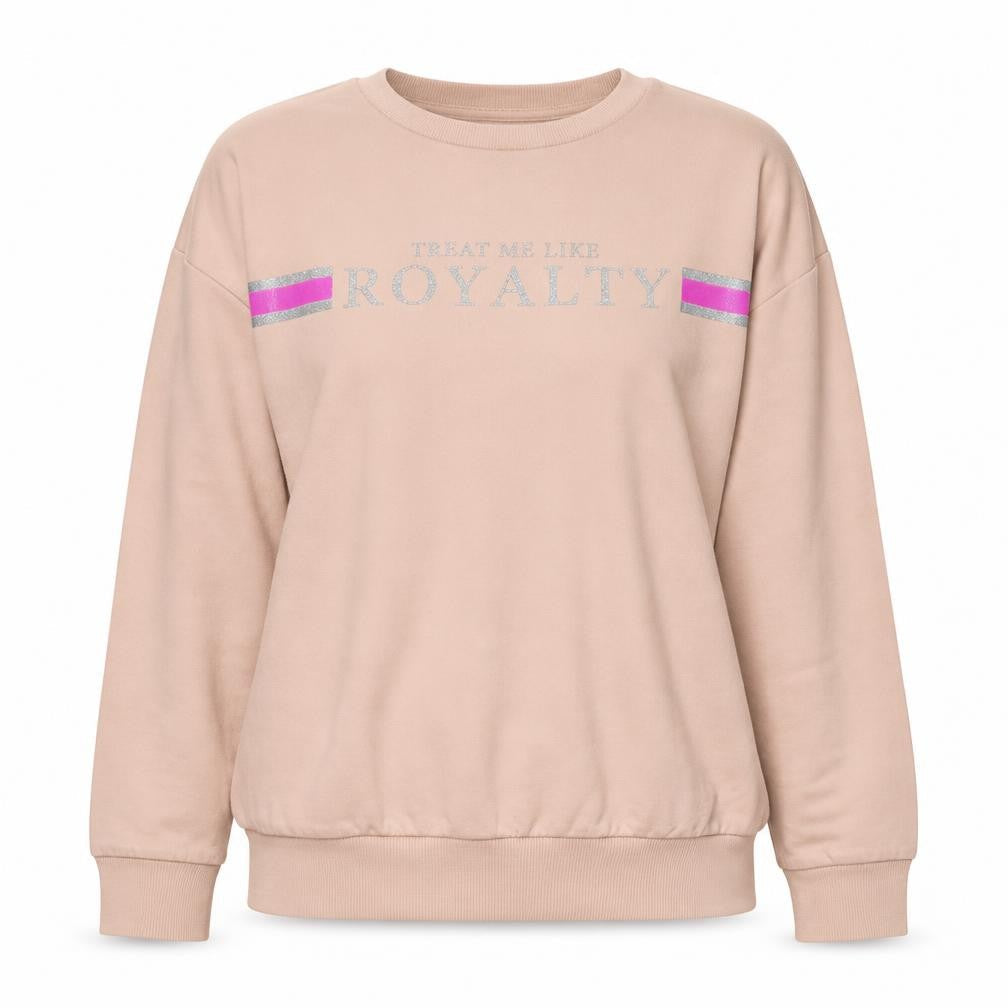 NEXT Womens Pink  Cotton Pullover Sweatshirt Size M