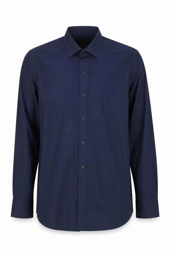Replay Mens Blue  Cotton  Button-Up Size S Collared