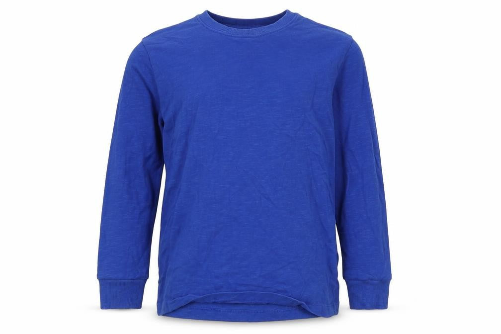 Next Boys Blue  100% Cotton Pullover Sweatshirt Size 7 Years  Pullover