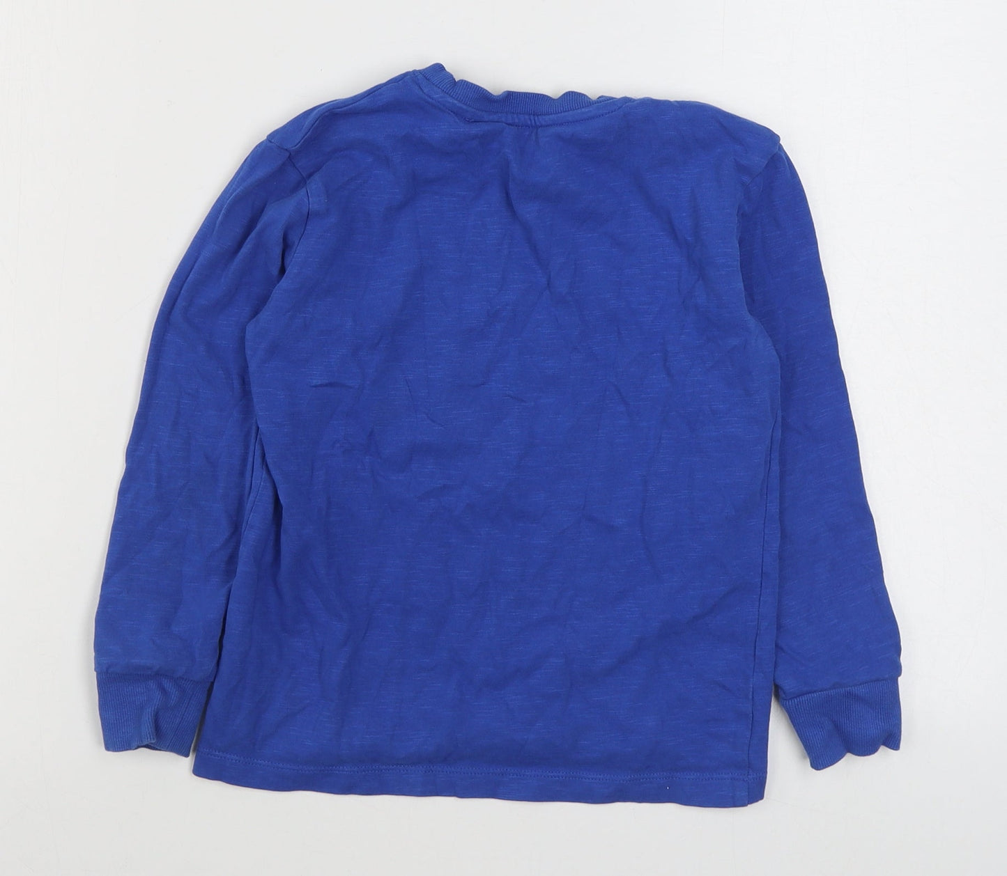 NEXT Boys Blue  100% Cotton Pullover Sweatshirt Size 7 Years  Pullover