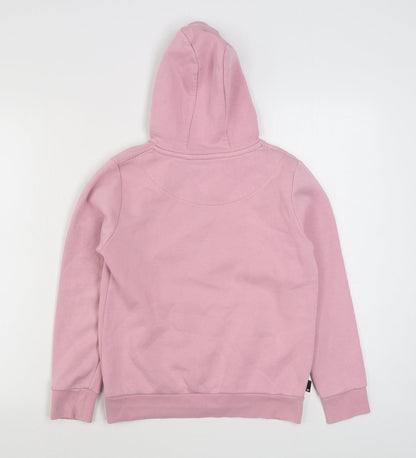 11 Degrees Girls Pink  Cotton Pullover Hoodie Size 10-11 Years  Pullover