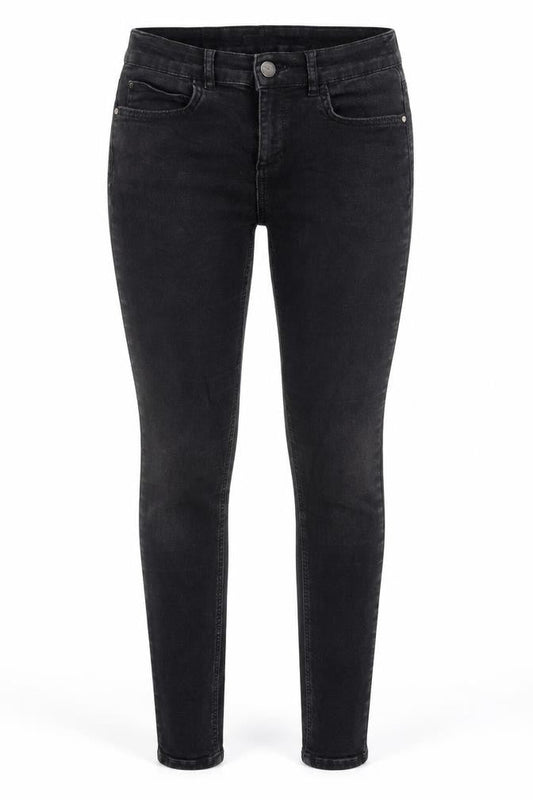 George Womens Black  Cotton Skinny Jeans Size 10 L30 in Regular Button