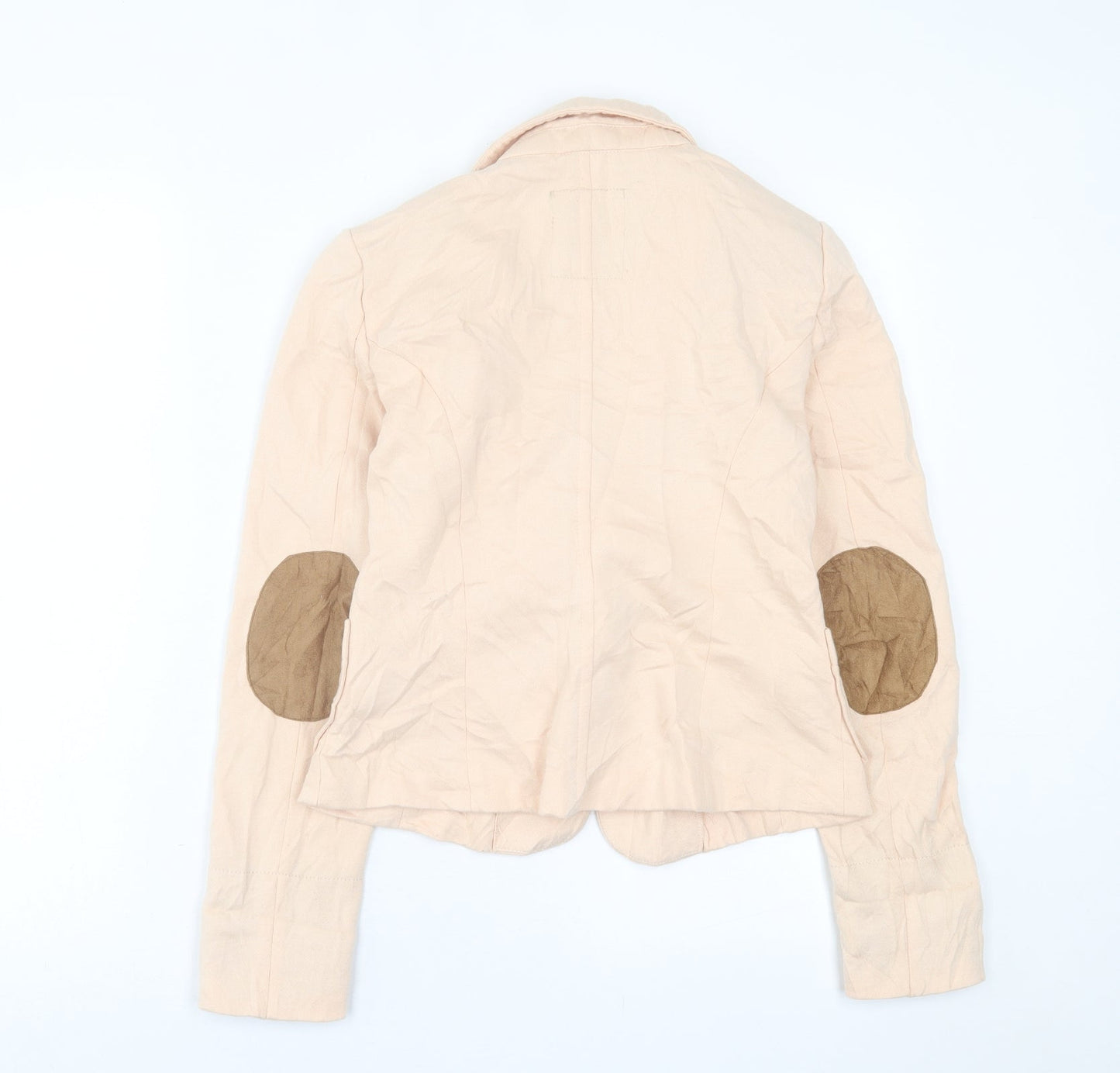 RESERVED Womens Beige   Jacket Blazer Size 14  Button