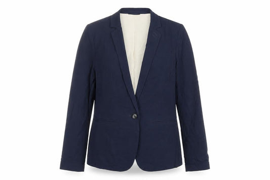 New Look Womens Blue   Jacket  Size 10  Button