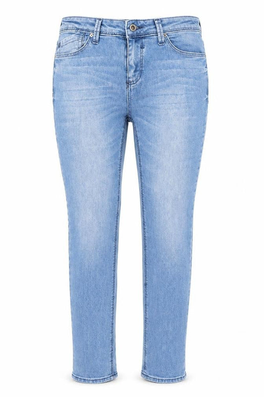 Bullhead Denim Co. Womens Blue  Cotton Skinny Jeans Size 10 L29 in Regular Button