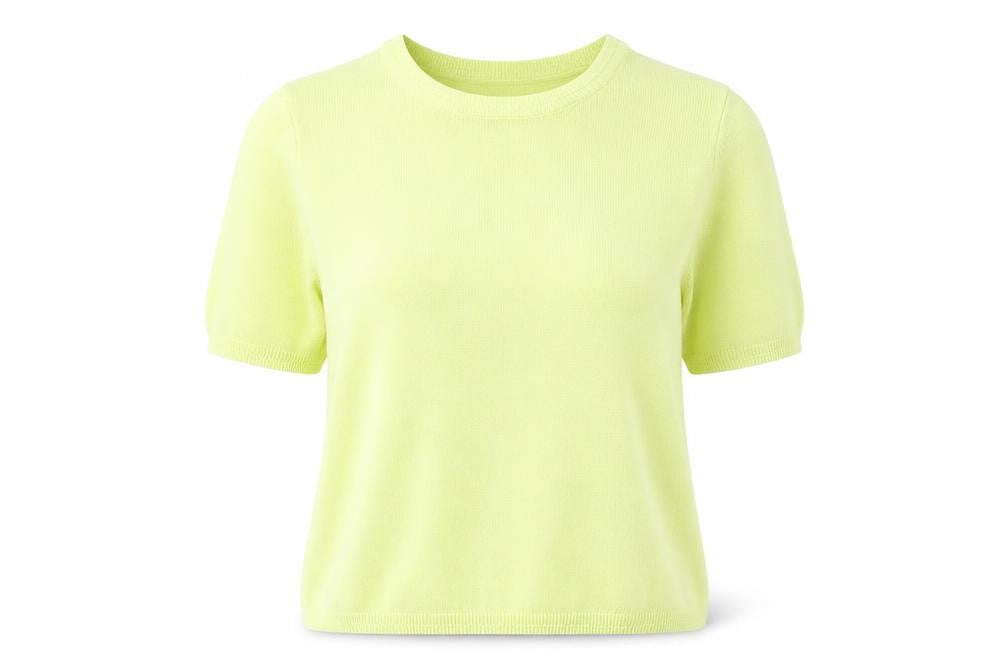 Classics Womens Green Round Neck  Acrylic Pullover Jumper Size 14