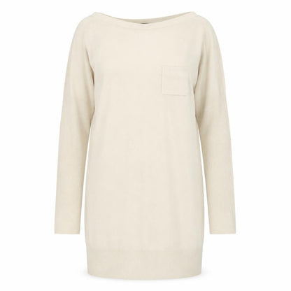 Dorothy Perkins Womens Beige Round Neck  Polyester Pullover Jumper Size 10