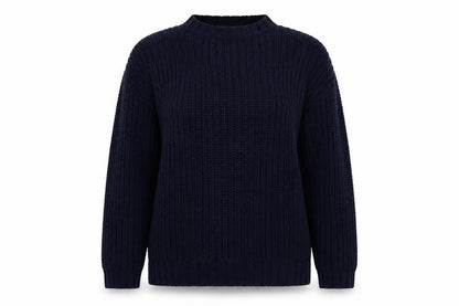 Debenhams Womens Blue Round Neck  Polyester Pullover Jumper Size M
