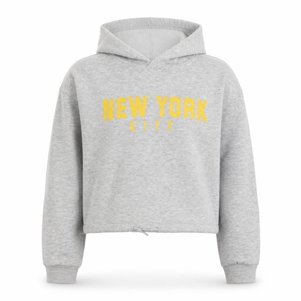 H&M Girls Grey  Cotton Pullover Hoodie Size 11-12 Years