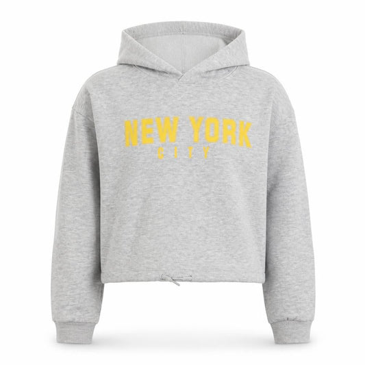H&M Girls Grey  Cotton Pullover Hoodie Size 11-12 Years