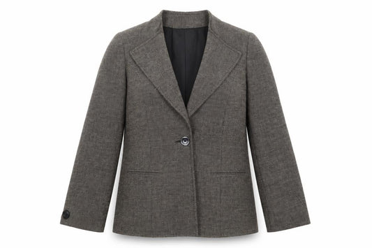 Artigiano Womens Grey   Jacket Blazer Size M  Button
