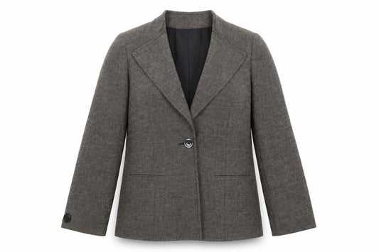 Artigiano Womens Grey   Jacket Blazer Size M  Button