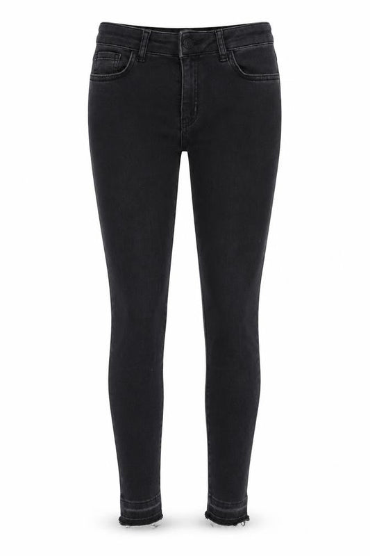 New Look Womens Black  Cotton Skinny Jeans Size 8 L24 in Regular