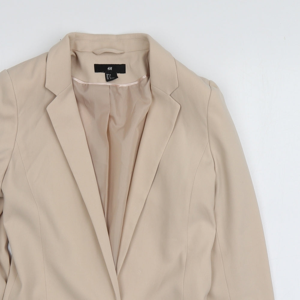 H&M Womens Beige   Jacket  Size 36