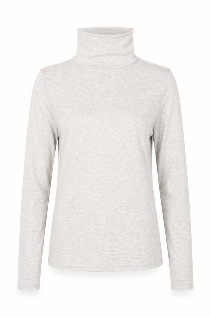 River Island Womens Beige Mock Neck  Viscose Pullover Jumper Size 6
