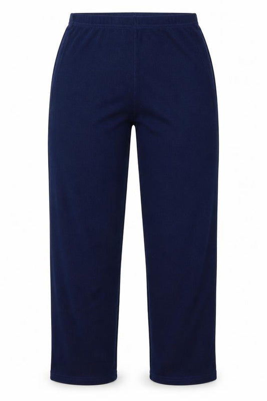 Anthology Womens Blue  Polyester Trousers  Size 12 L28 in Regular