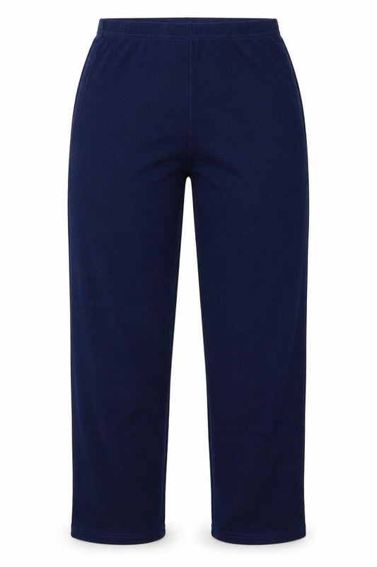 Anthology Womens Blue  Polyester Trousers  Size 12 L28 in Regular