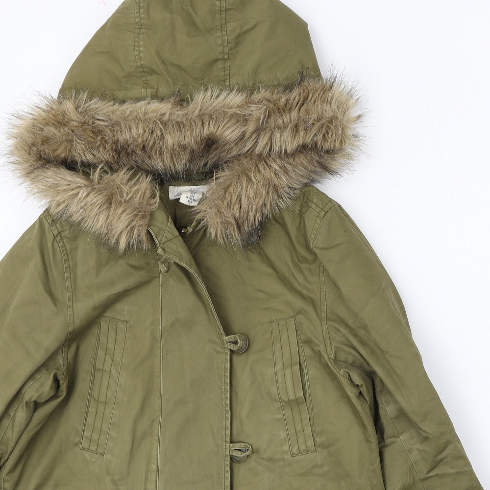 LOGG Womens Green   Jacket  Size 10  Button