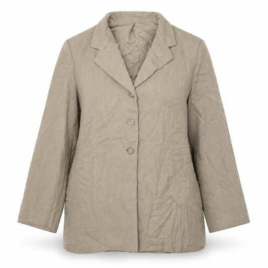 Berkertex Womens Beige  Polyester Jacket Suit Size 16