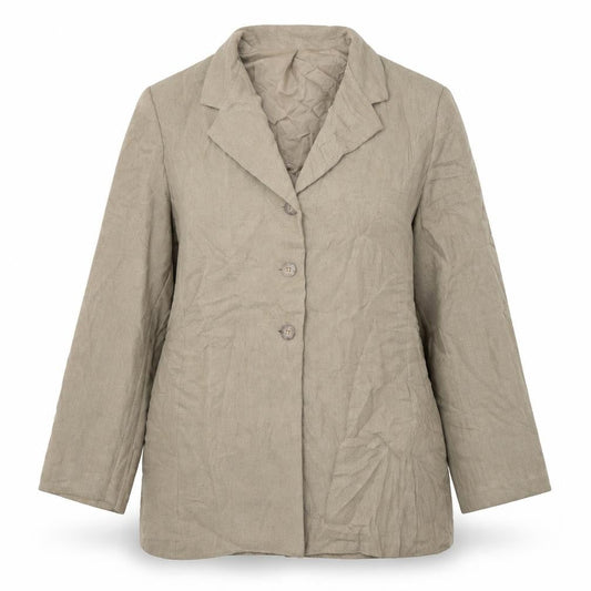 Berkertex Womens Beige  Polyester Jacket Suit Size 16