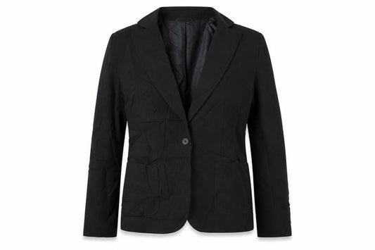 Marks & Spencer Womens Black  Polyester Jacket Suit Size 12