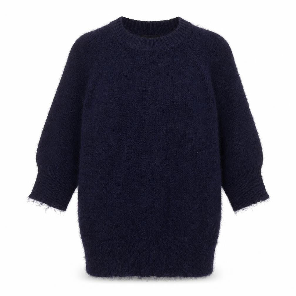 Dorothy Perkins Womens Blue Round Neck  Polyester Pullover Jumper Size 10