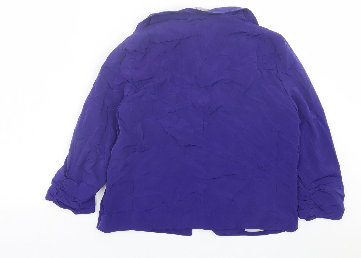 River Island Womens Purple   Jacket Blazer Size 10
