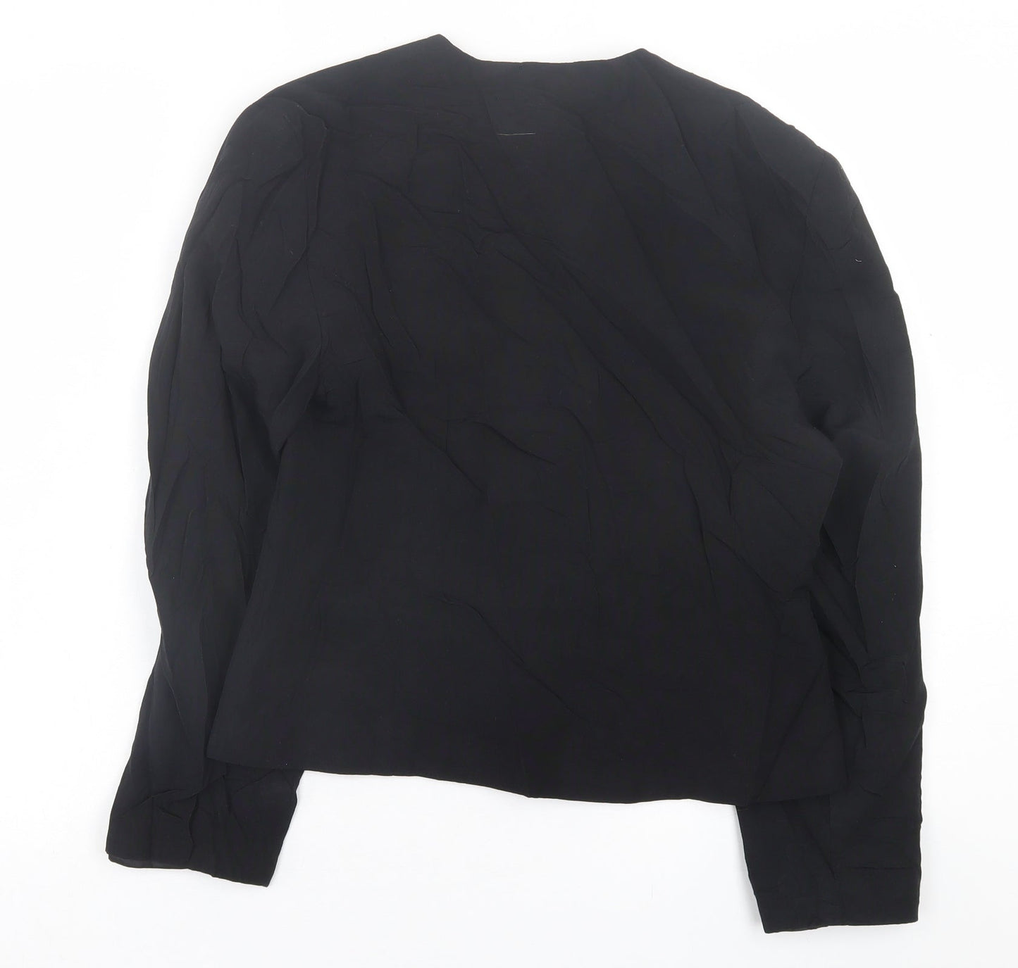 Richards Womens Black   Jacket Blazer Size 12  Button