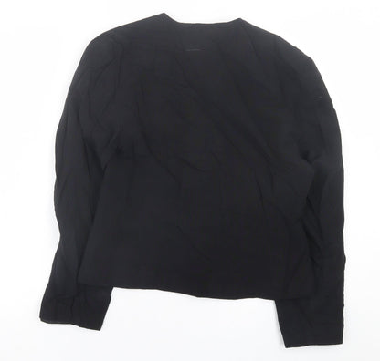Richards Womens Black   Jacket Blazer Size 12  Button