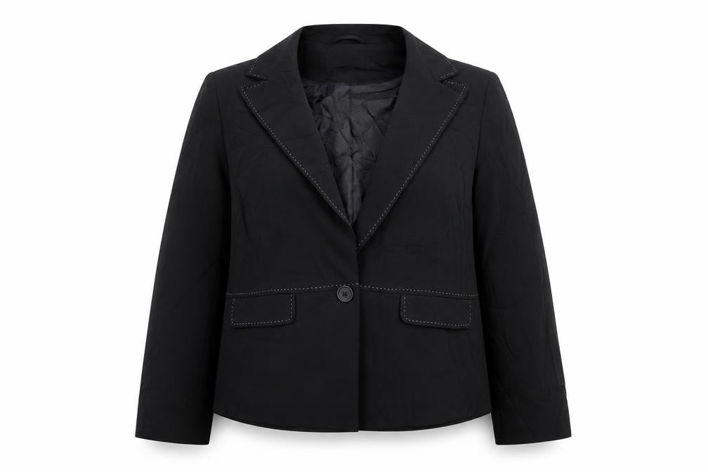 Atmosphere Womens Black   Jacket Blazer Size 14  Button