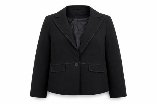 Atmosphere Womens Black   Jacket Blazer Size 14  Button
