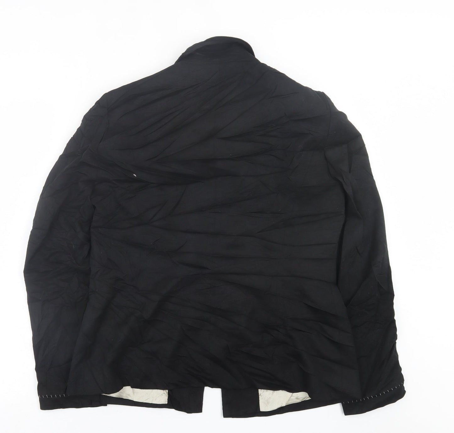 Principles Womens Black   Jacket Blazer Size 14  Hook & Eye