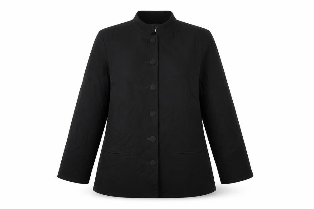 Richards Womens Black   Jacket Blazer Size 12  Button