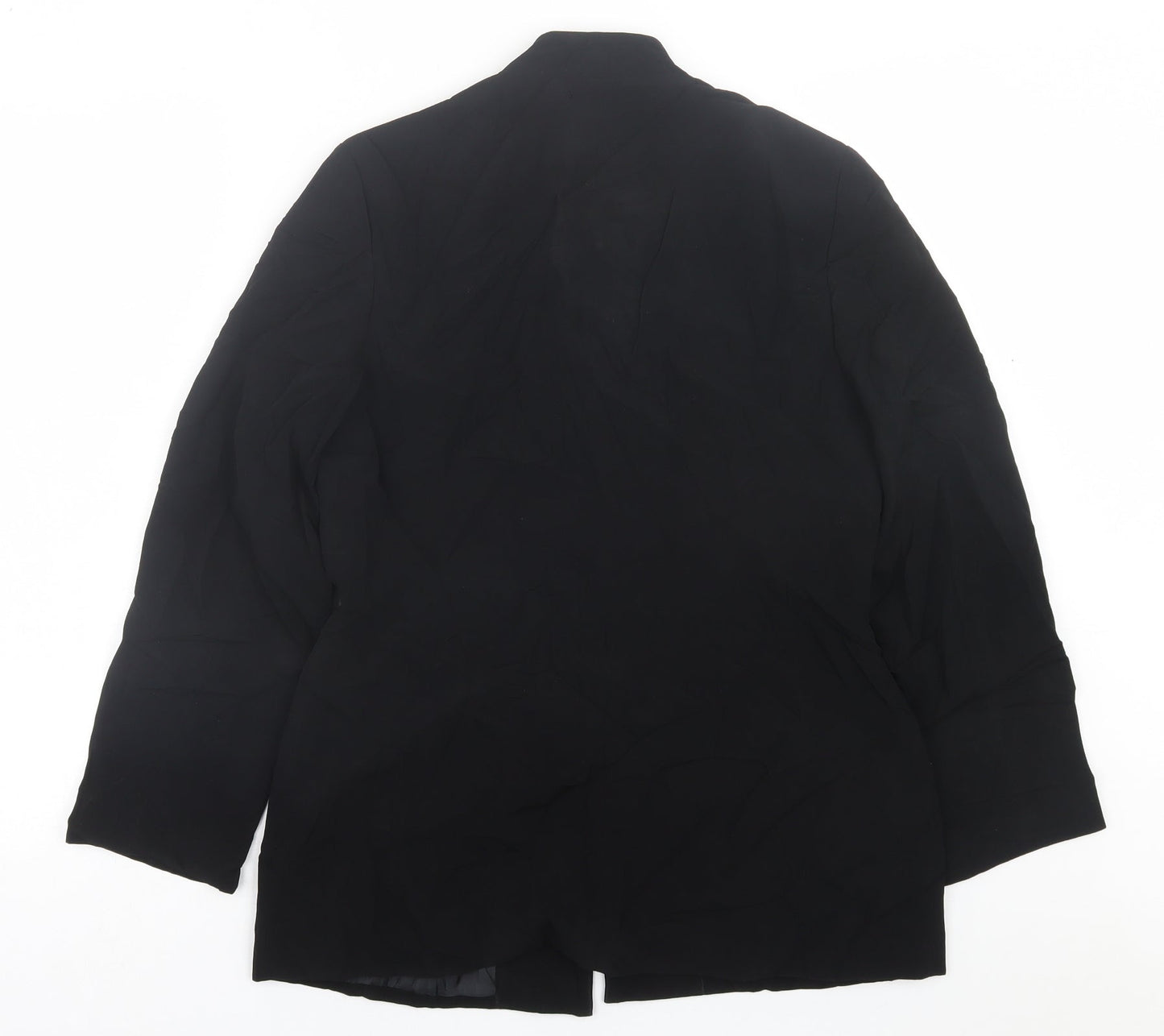 Richards Womens Black   Jacket Blazer Size 12  Button