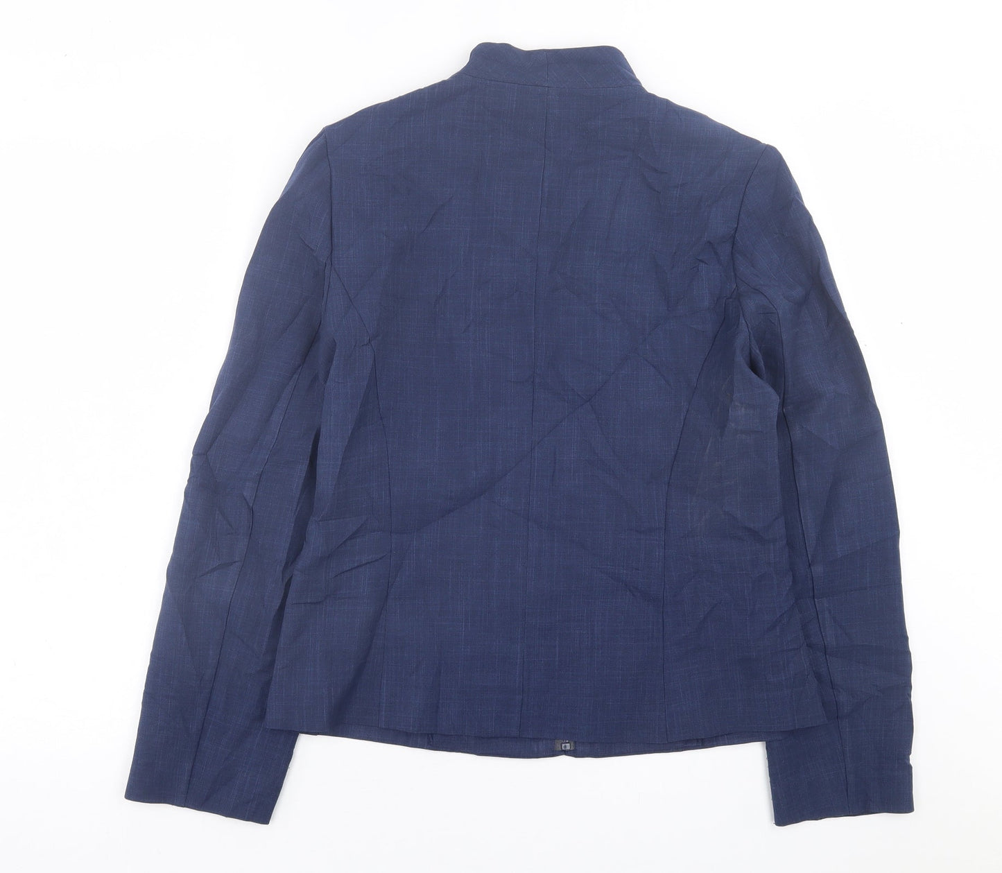 Select Womens Blue   Jacket Blazer Size 12  Zip
