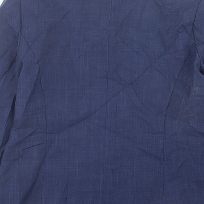 Select Womens Blue   Jacket Blazer Size 12  Zip