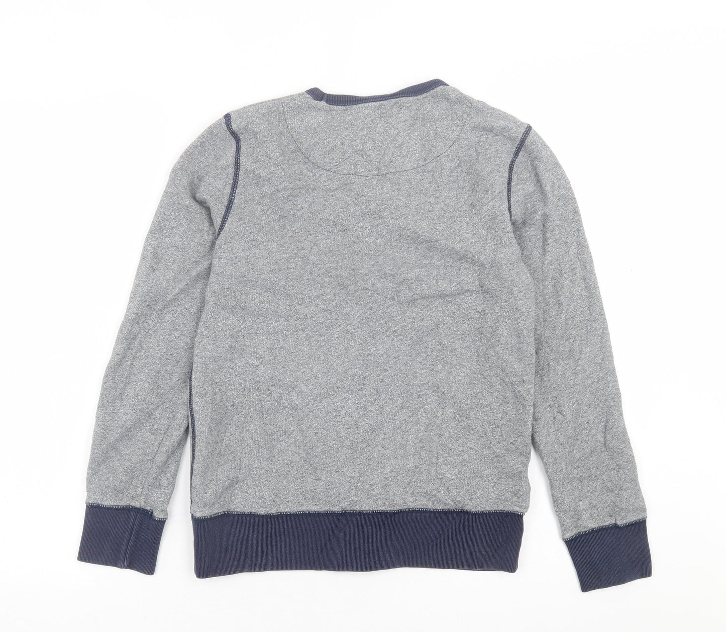 Johnnie B Boys Grey  Cotton Pullover Sweatshirt Size 11-12 Years  Pullover