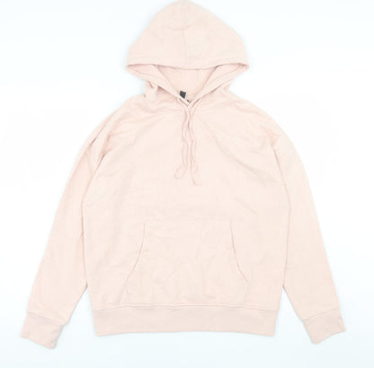 Preloved Nobodys Child Womens Pink  Cotton Pullover Hoodie Size S  Pullover - Front