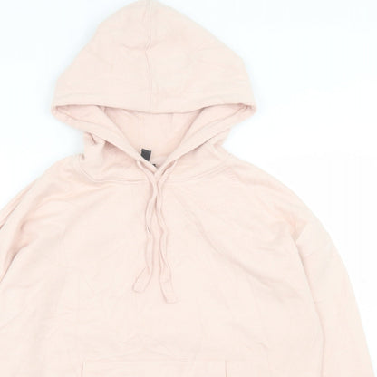 Preloved Nobodys Child Womens Pink  Cotton Pullover Hoodie Size S  Pullover - Detail