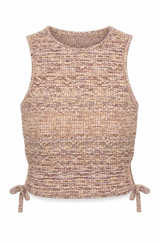 Matalan Girls Multicoloured  Polyester Basic Tank Size 13 Years Round Neck