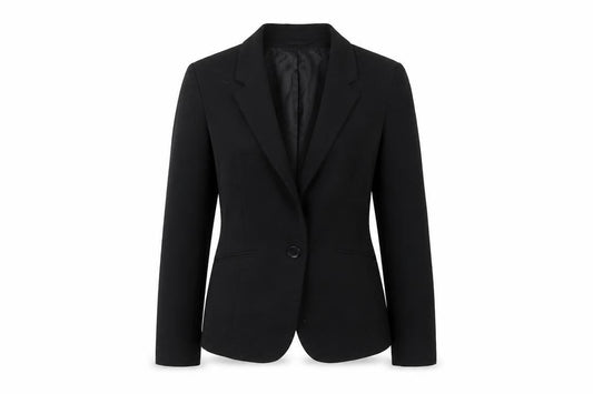 H&M Womens Black   Jacket  Size 4  Button