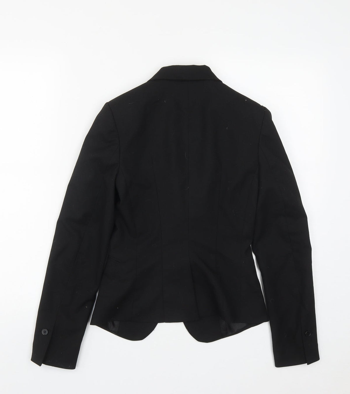 H&M Womens Black   Jacket  Size 4  Button