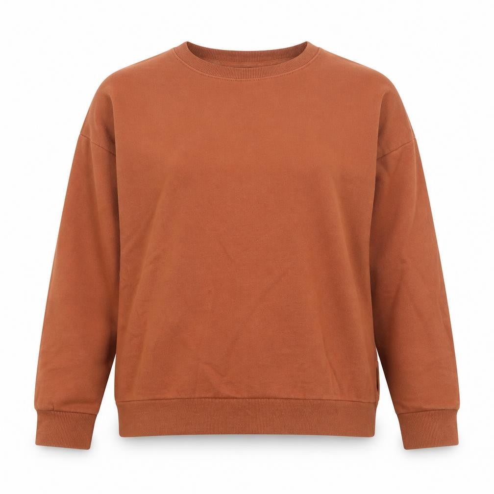 New Look Womens Brown  Polyester Pullover Sweatshirt Size 8  Pullover