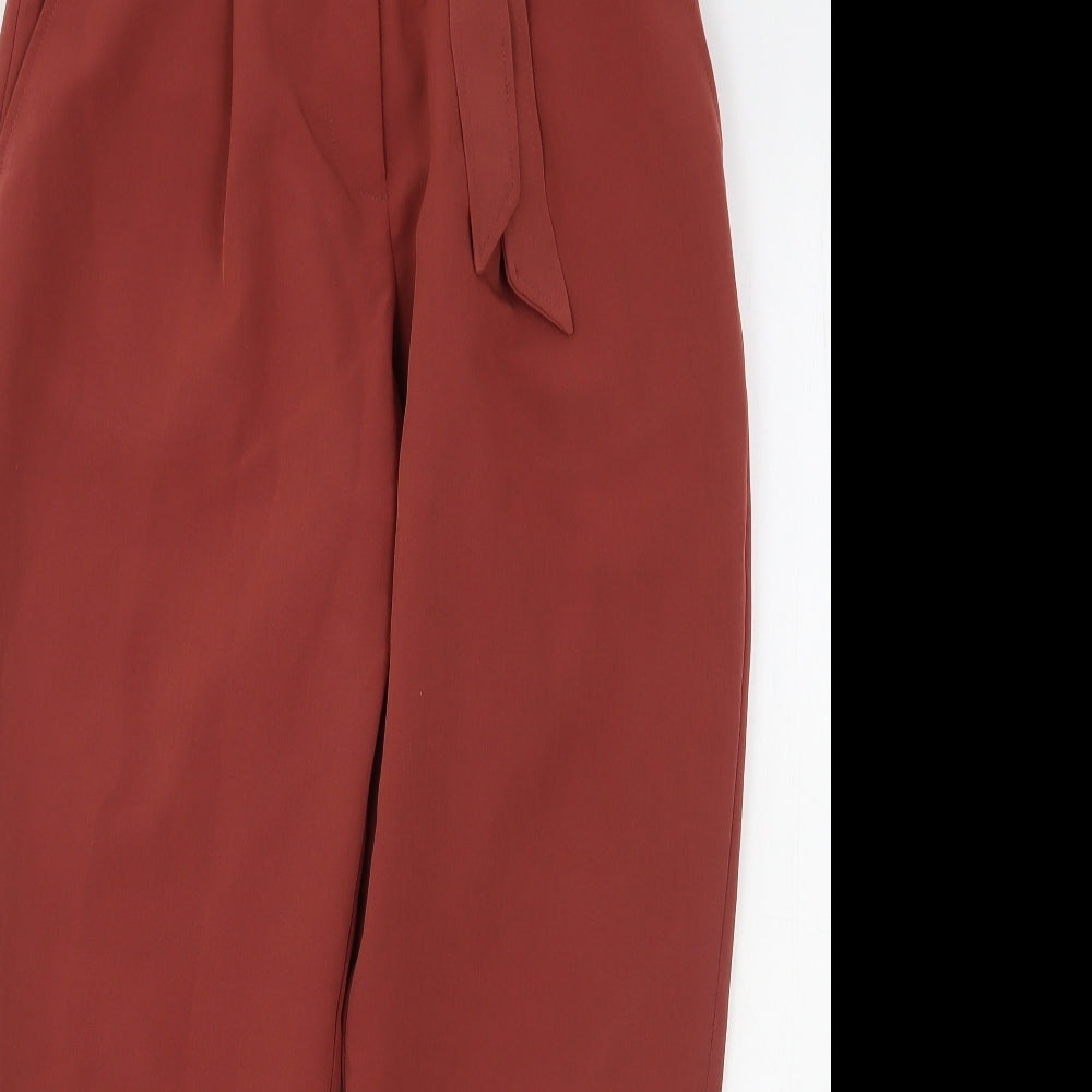 New Look Womens Pink  Polyester Trousers  Size 6 L28 in Regular