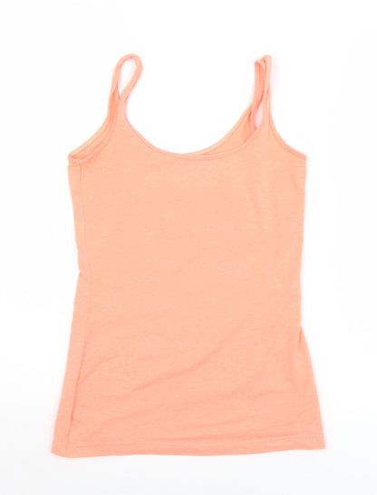Atmosphere Womens Orange  Polyester Camisole Tank Size 8 Round Neck