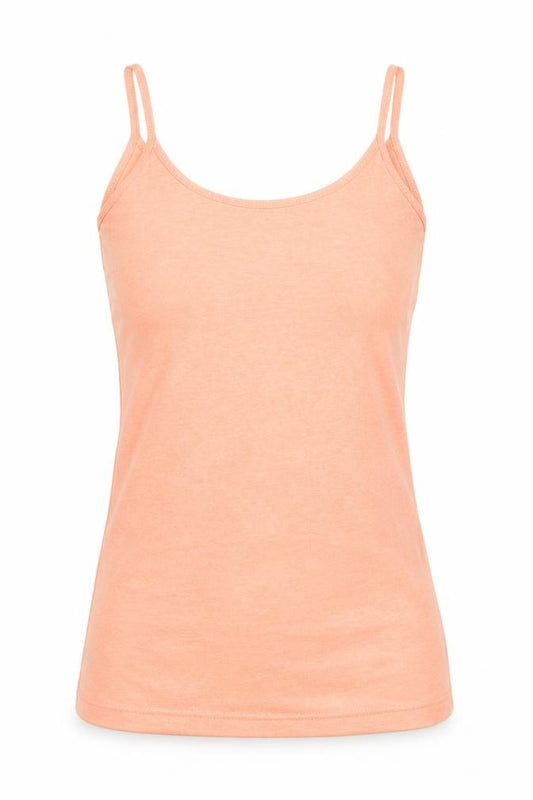Atmosphere Womens Orange  Polyester Camisole Tank Size 8 Round Neck