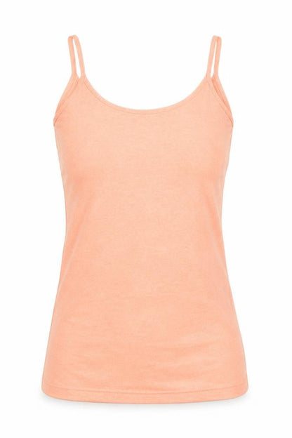 Atmosphere Womens Orange  Polyester Camisole Tank Size 8 Round Neck